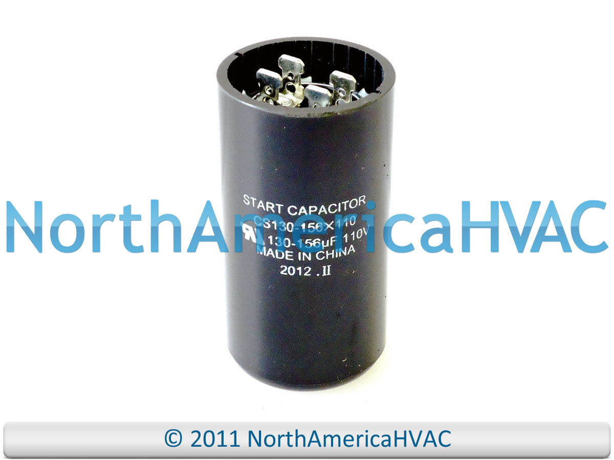 HARRY　20170331UNIT Motor Start Capacitor 130-156 MFD 110 125 VAC Replaces Diversitech